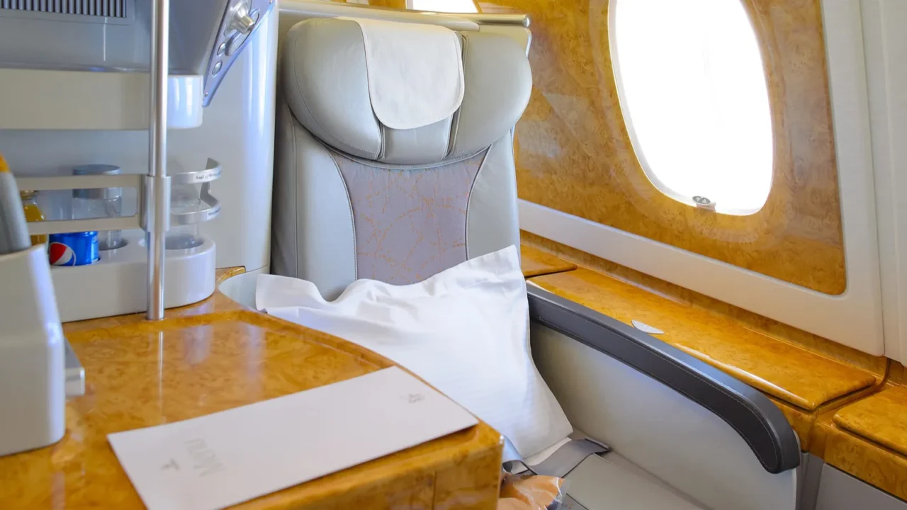 emirates airbus business class interior