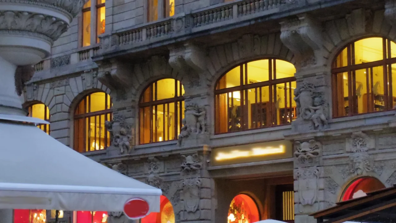 european architecture light