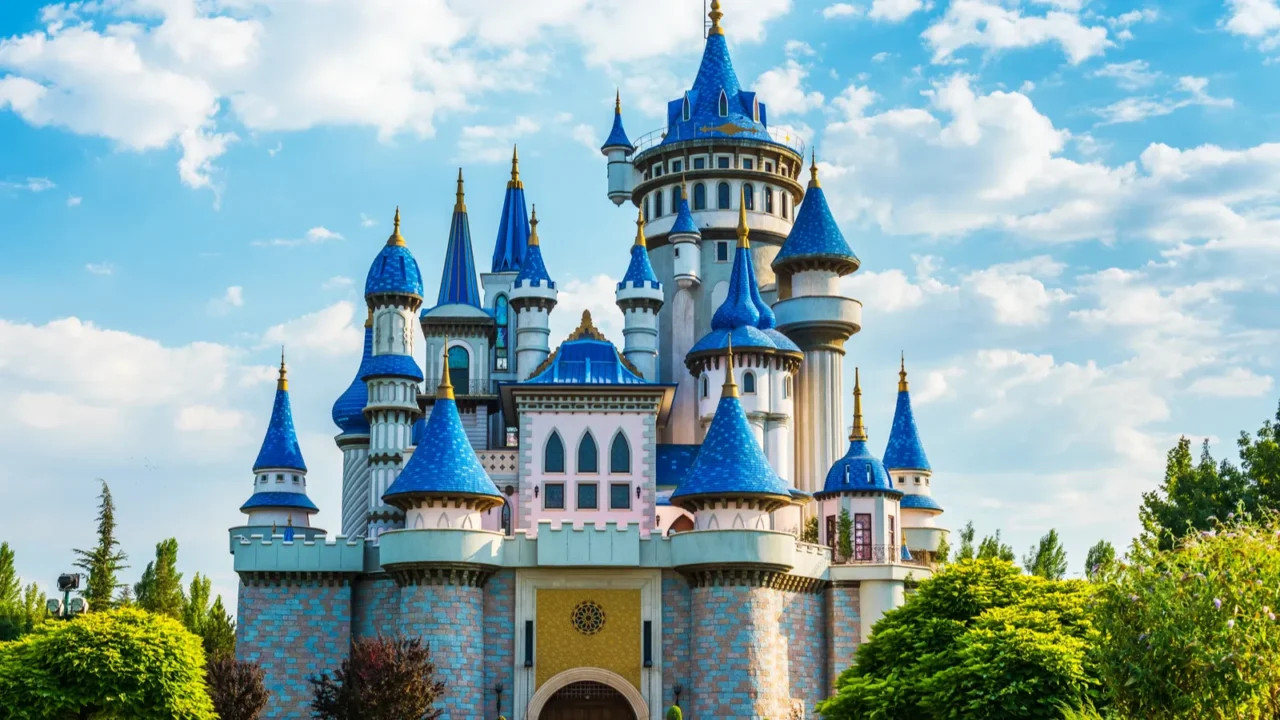 fairytale castle in sazova park science art and culture park