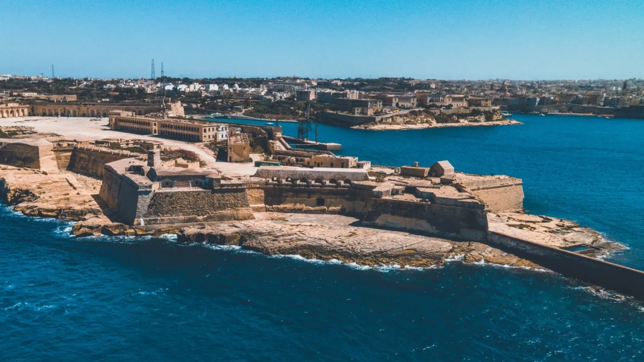 fort ricasoli in the maltese capital of valletta