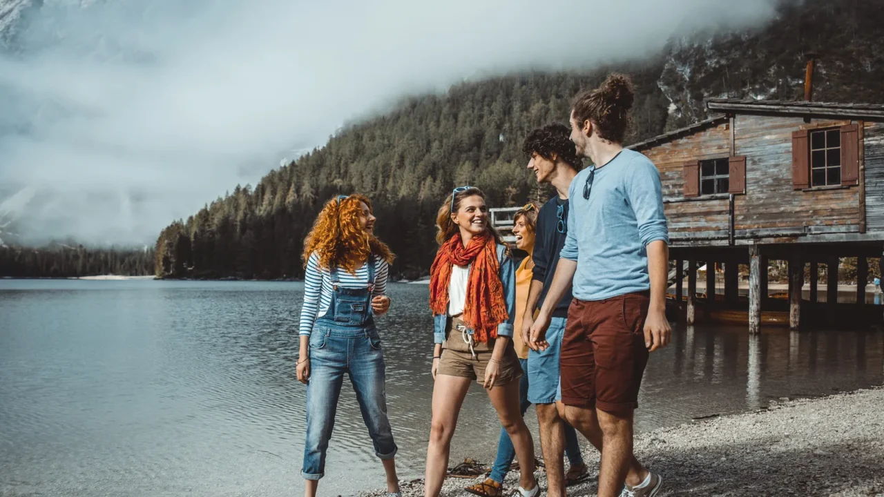 friends on excursion