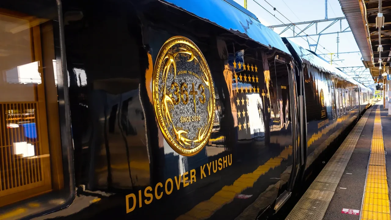 fukuoka japan nov 28 2022 363 luxury train inaugurated