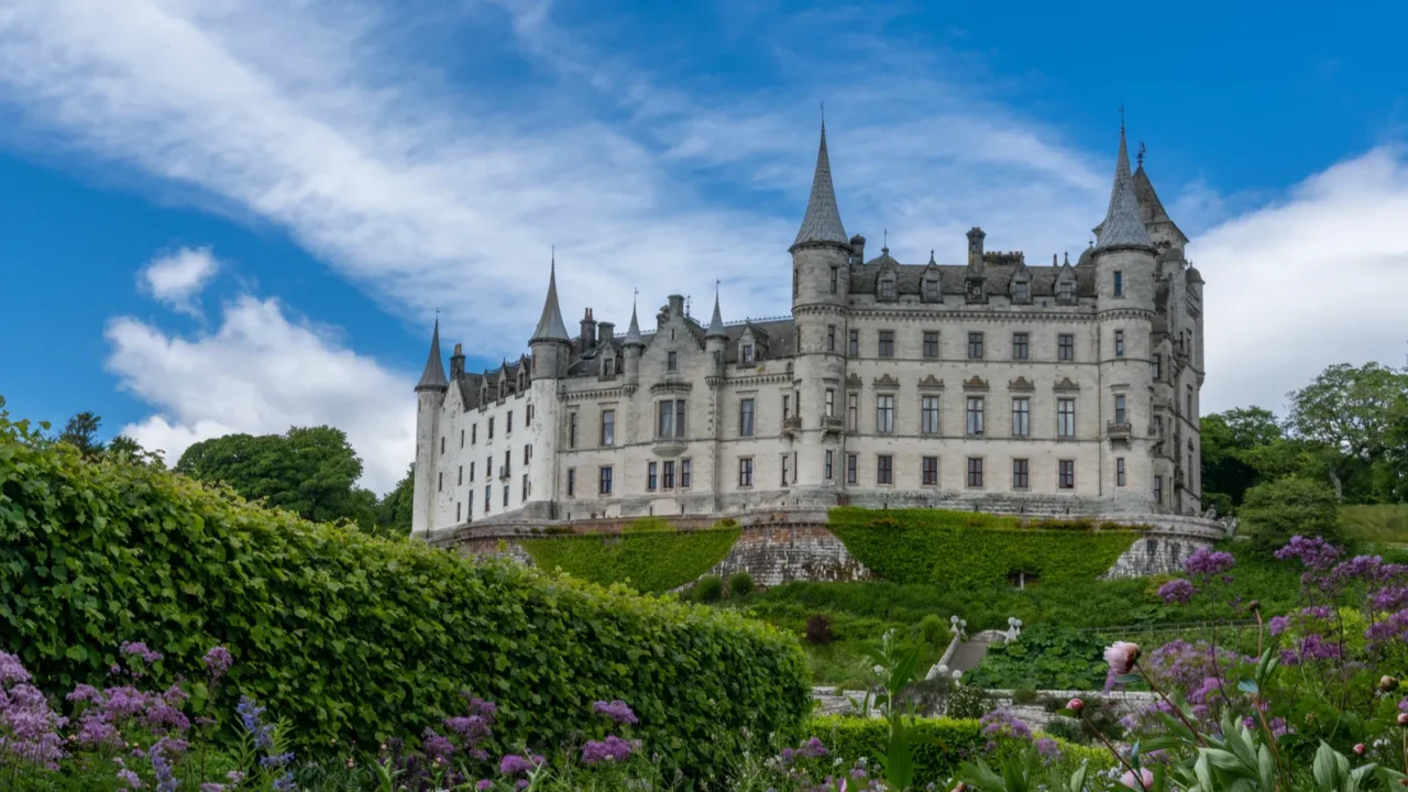 golspie united kingdom  25 june 2022 view of dunrobin