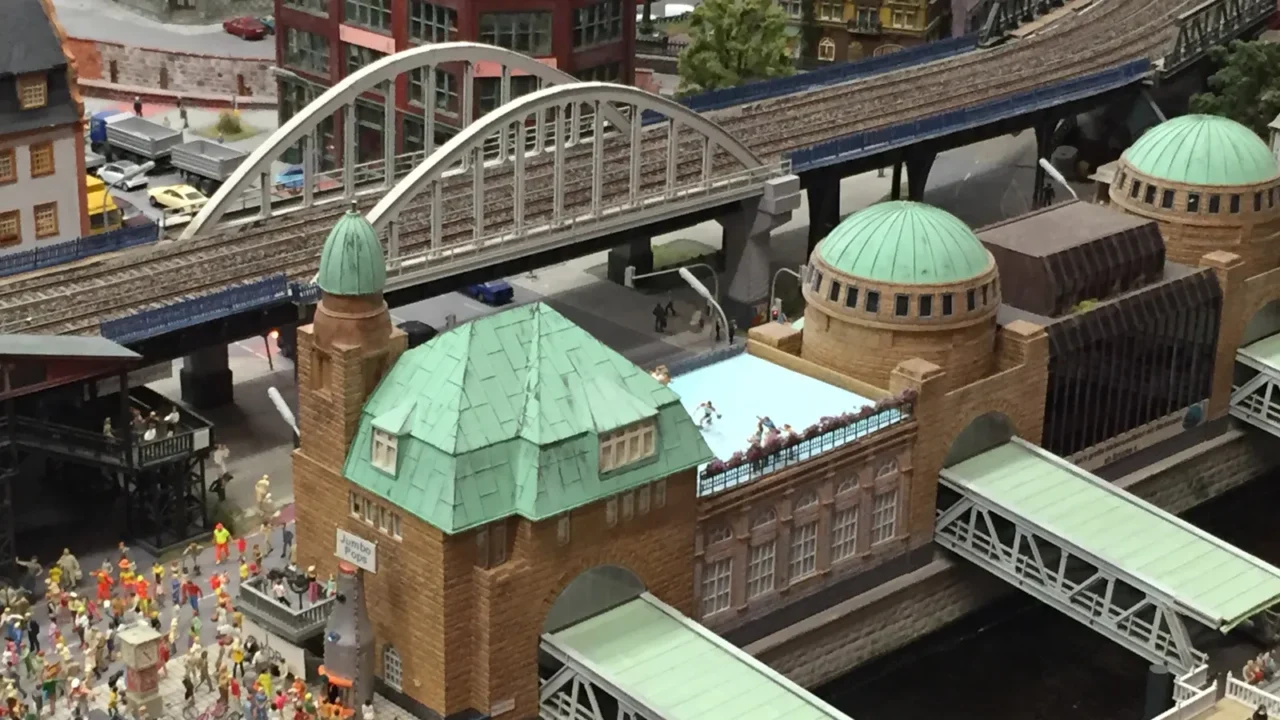hamburg germany aug 27 miniatur wunderland in hamburg germany