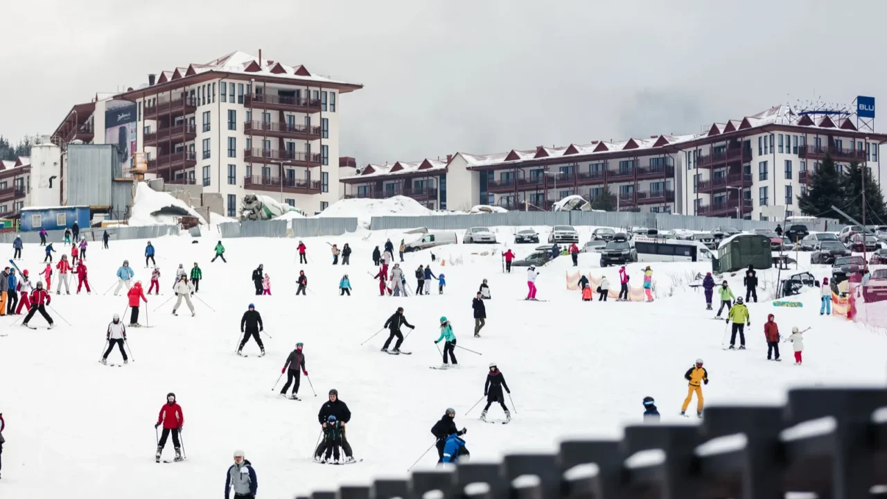 hotel in a ski resort