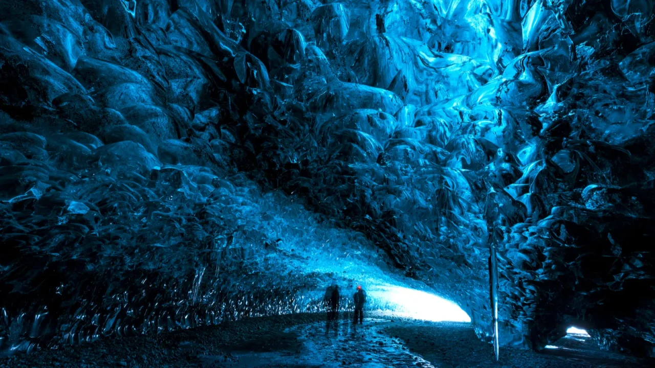ice cave in iceland