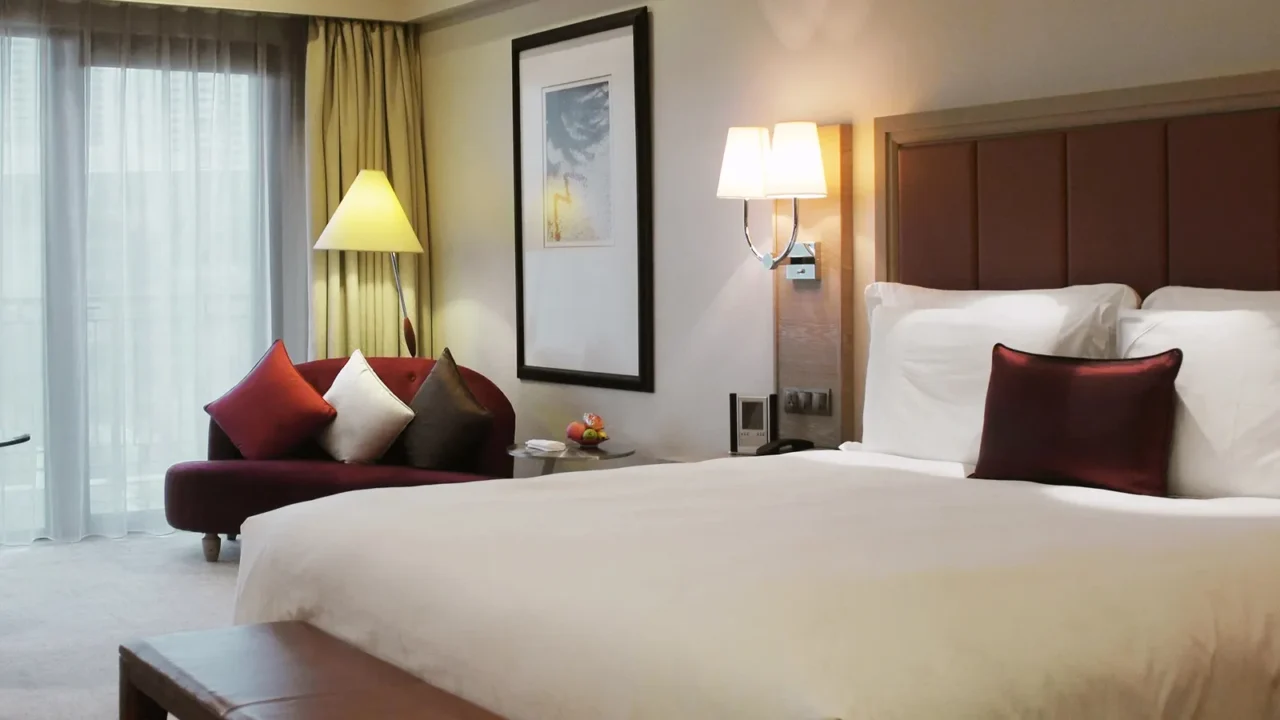 interior of a hotel room