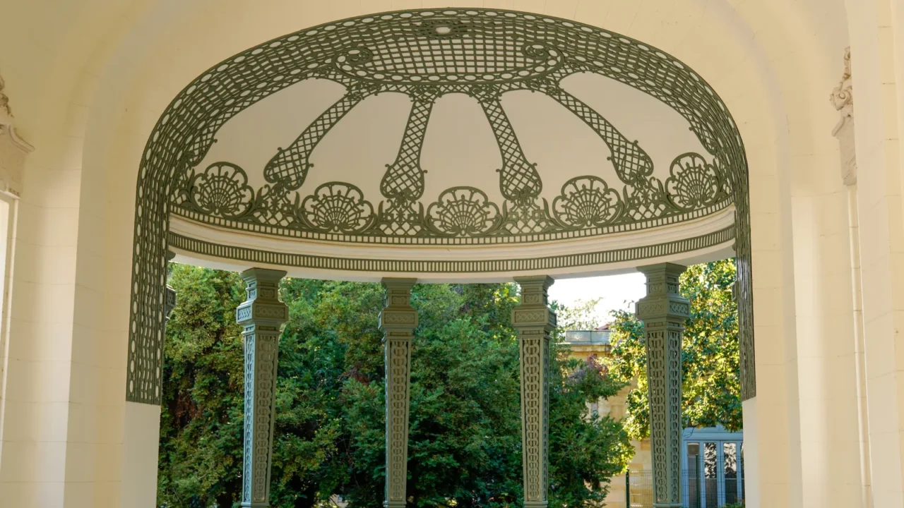 interior thermal spring water fountain of the celestins in vichy