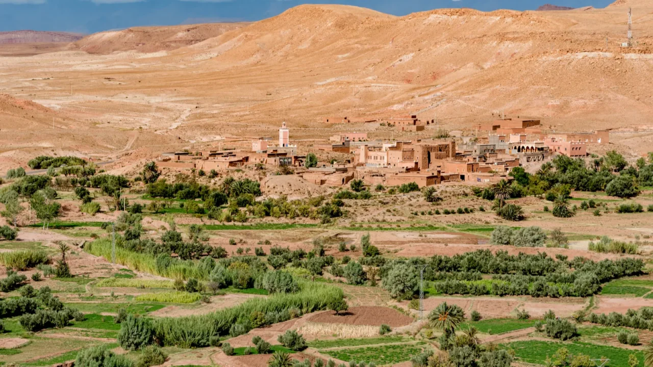 ksar of ait ben haddou in morocco