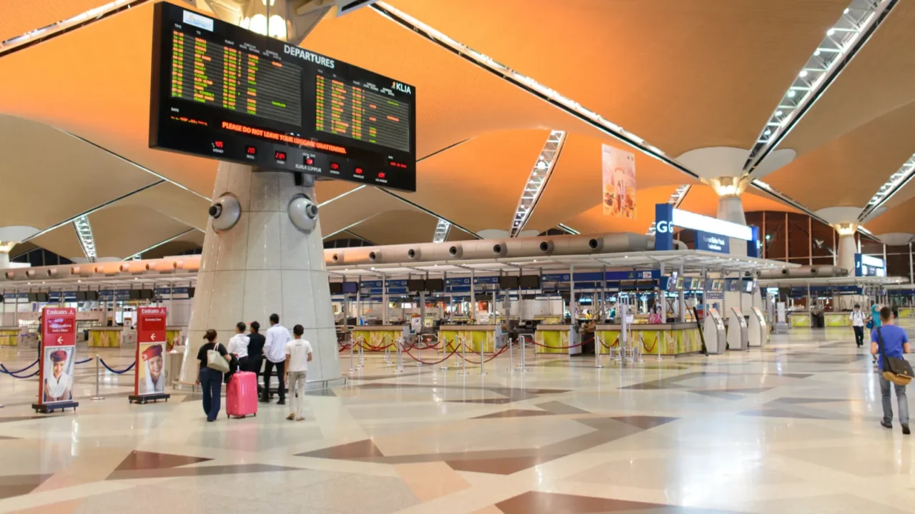 kuala lumpur airport interior