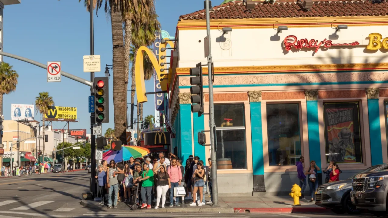 los angeles usa march 17 2019 people at a