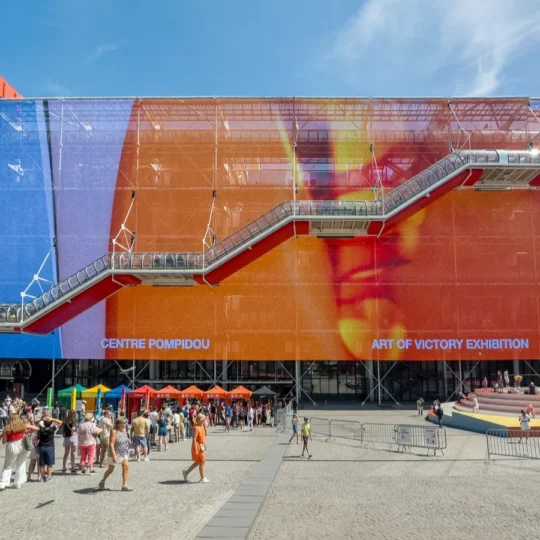 The striking brutalist landmark near Paris seen in The Hunger Games