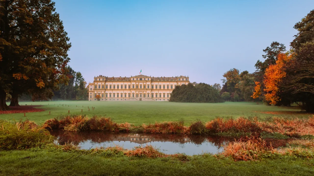 monza italy  november 2021 the royal villa of monza