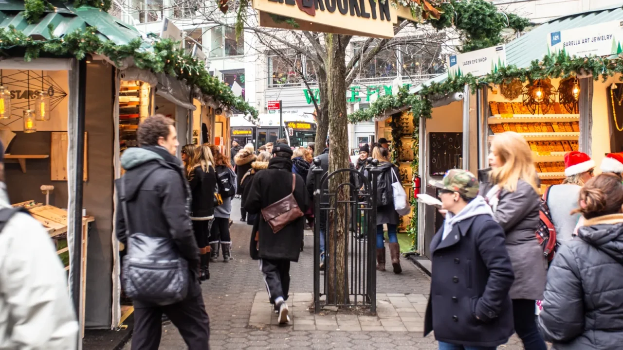 new york city  december 14 2018 view of