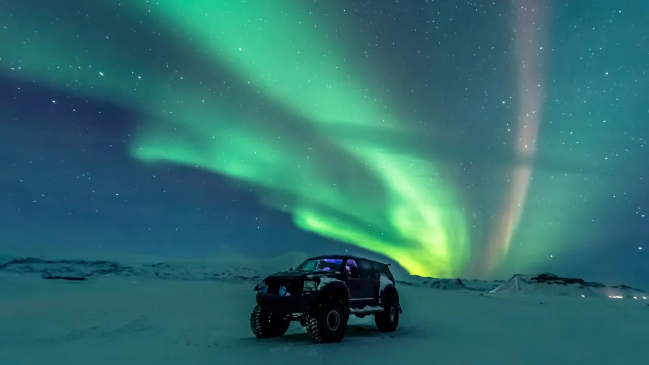 northern lights in iceland
