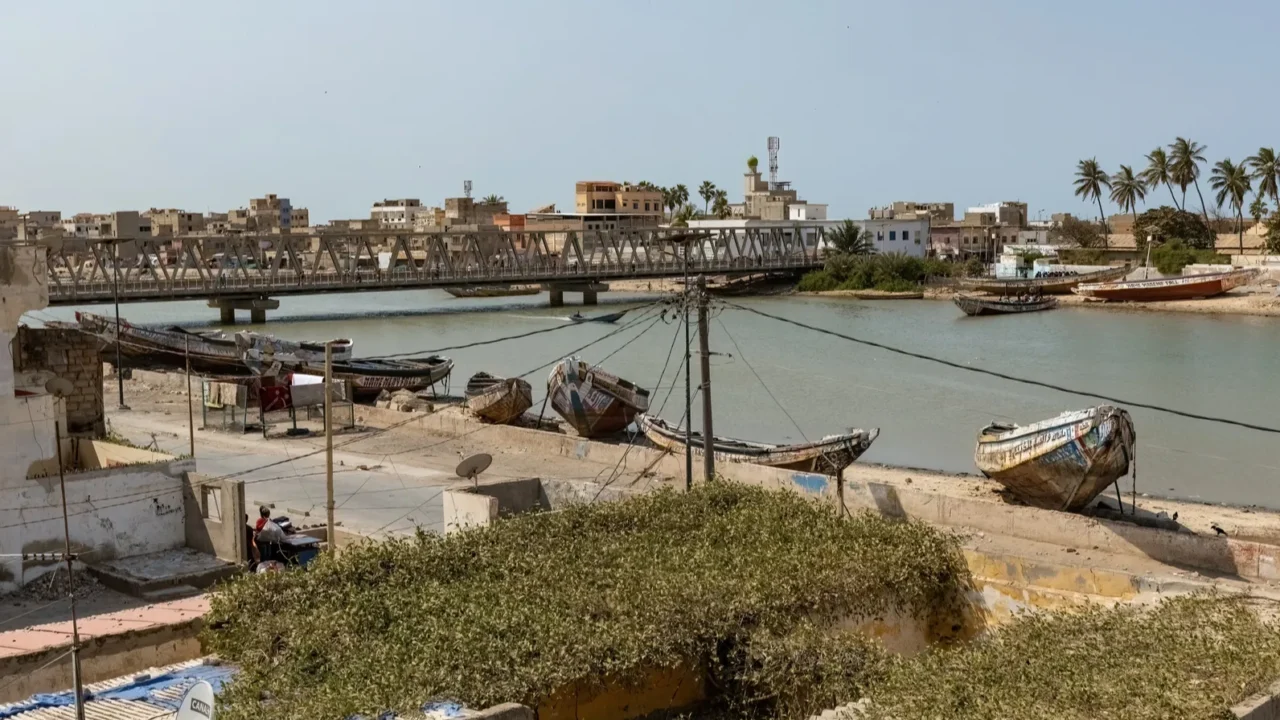 old town st louis unesco heritage site in senegal