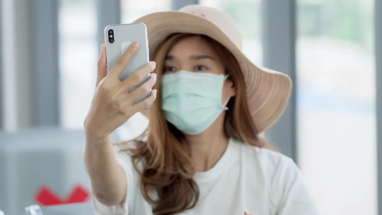 passengers resting while waiting to board the plane at the