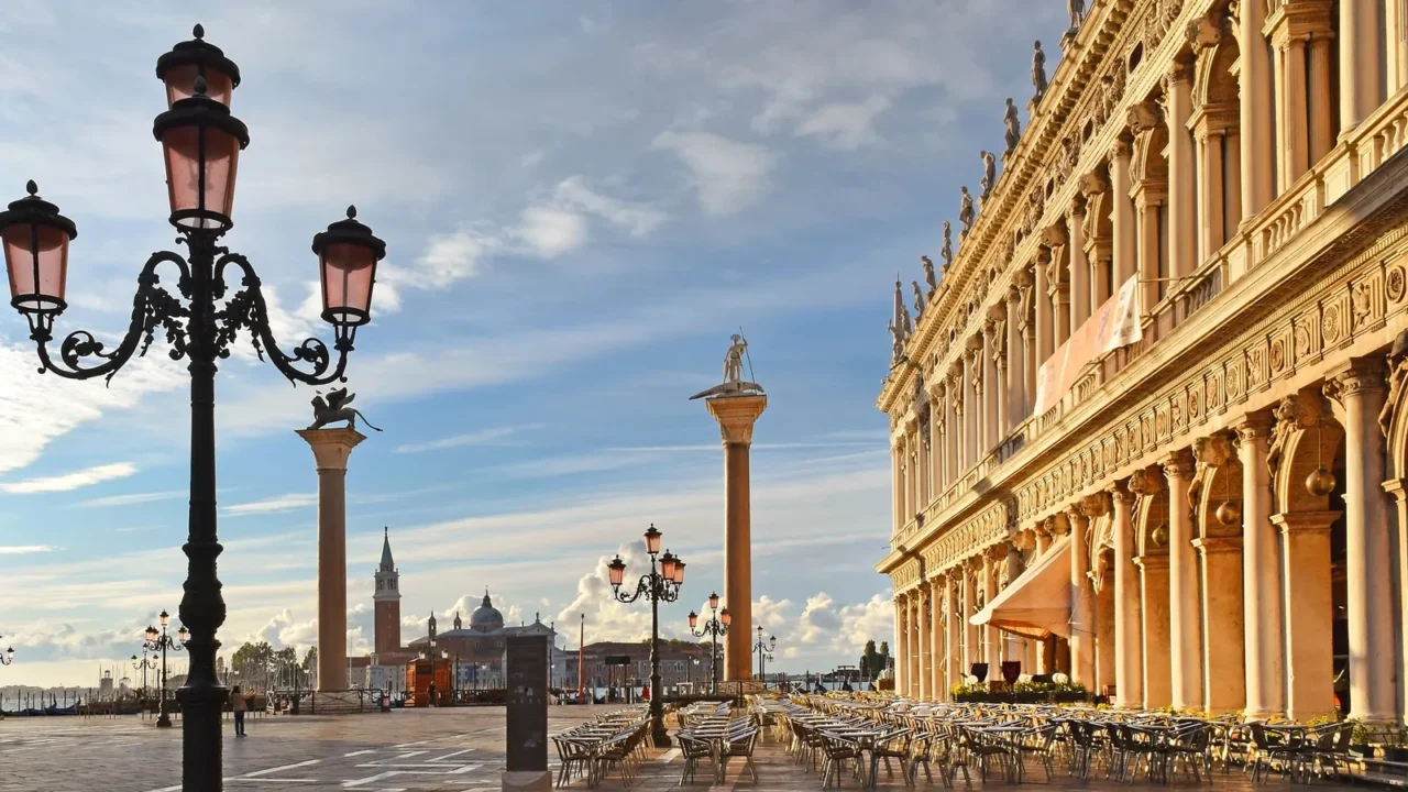 piazzetta san marco in venice italy