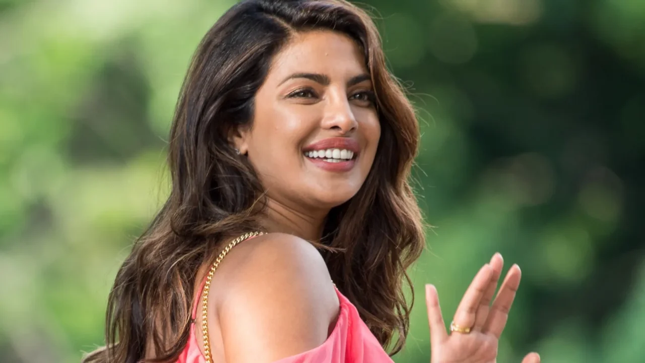 priyanka chopra on the film set of isnt it romantic