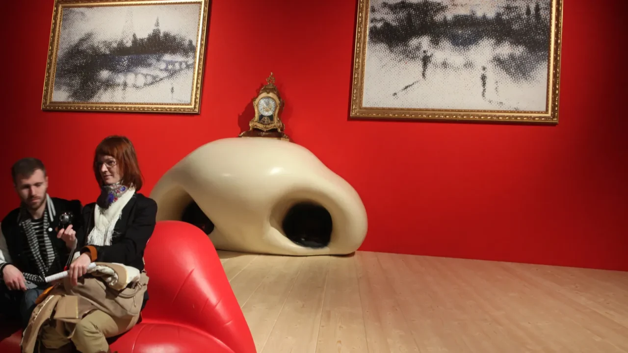 salvador dali exhibition in the pompidou centre paris