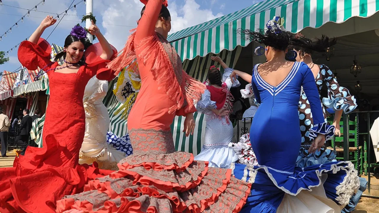 seville spain april fair