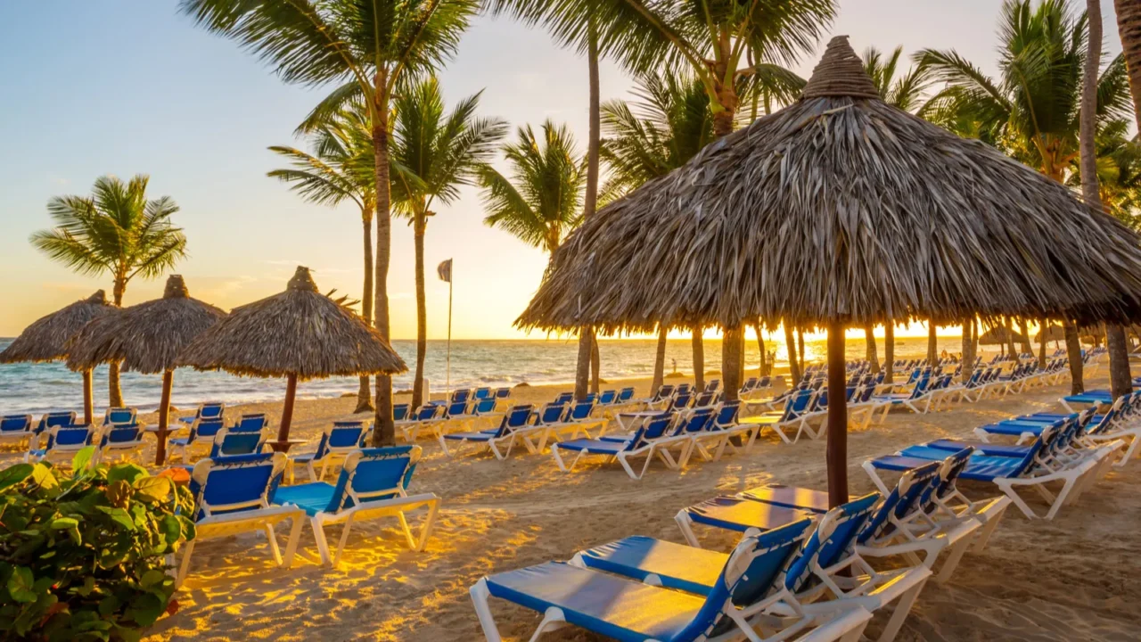 tropical beach resort in punta cana dominican republic