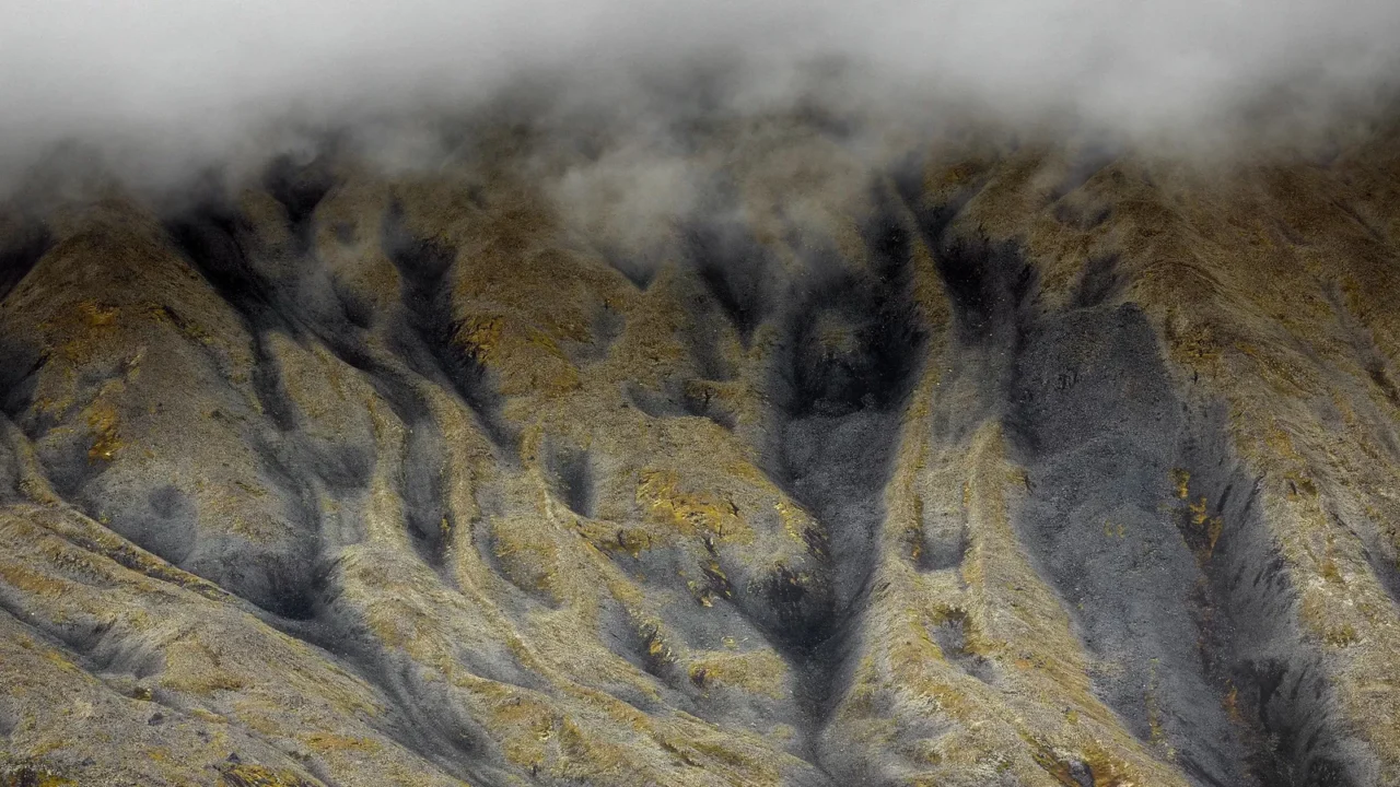 typical icelandic landscape in iceland europe