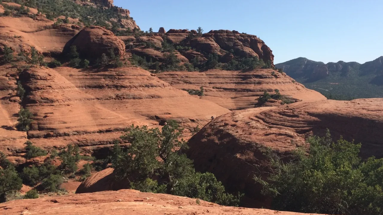 view from schnebly hill trail near sedona arizona offroad adventure
