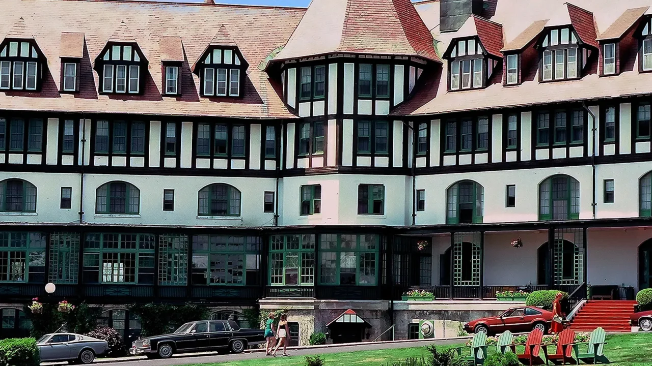 view of the fairmont algonquin hotel national historic district saint
