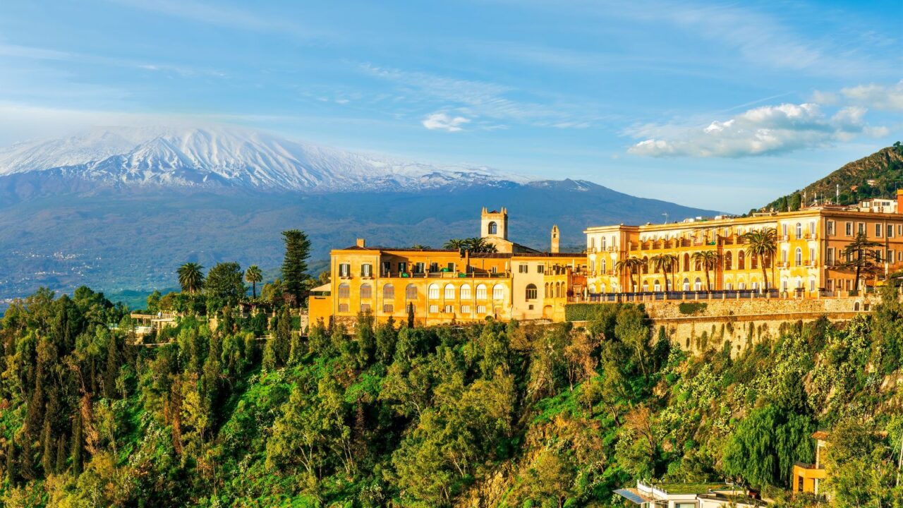 San Domenico Palace view.
