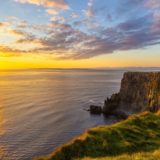 Why Ireland’s cliffs create natural music when the wind hits them