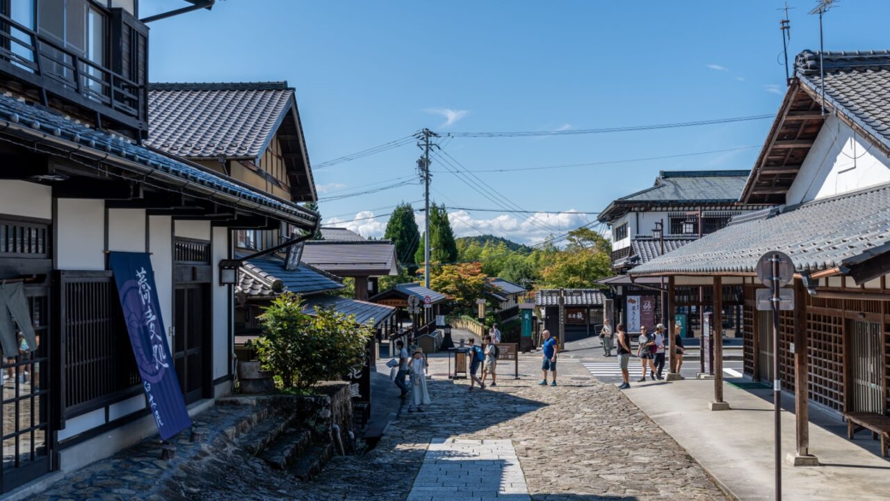 Magome town s a former post town in the Kiso Valley along the famous Nakasendo Trail. Taken in Magome, Japan. Taken on September 24 2024