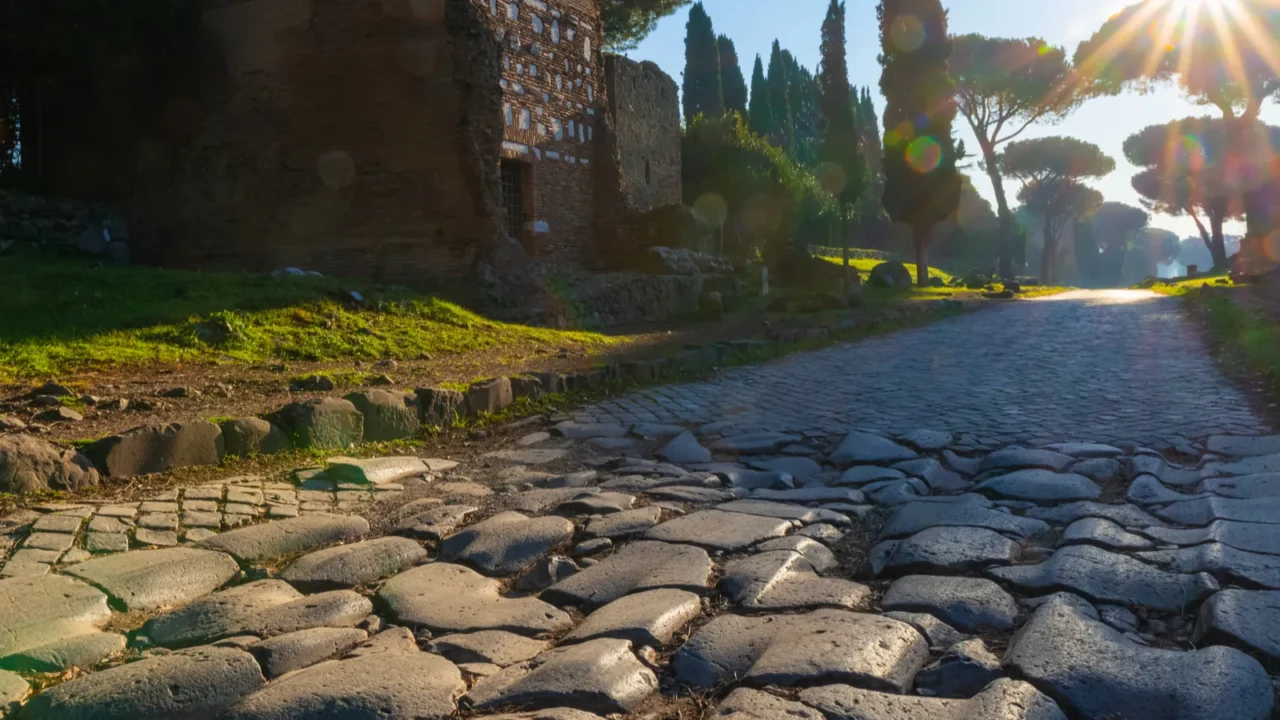 a stretch of the appian way one of the most