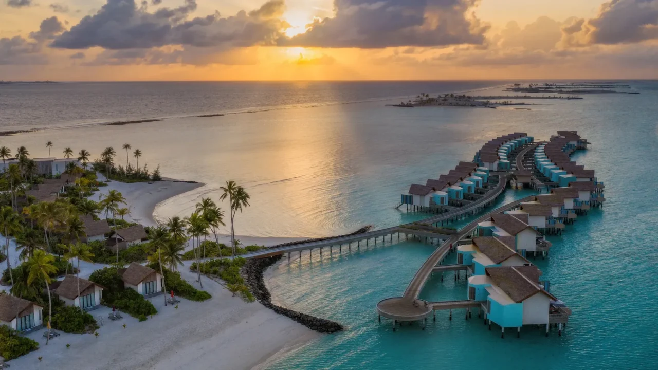 amazing bird eyes view in maldives island ehmafushi crossroads maldives