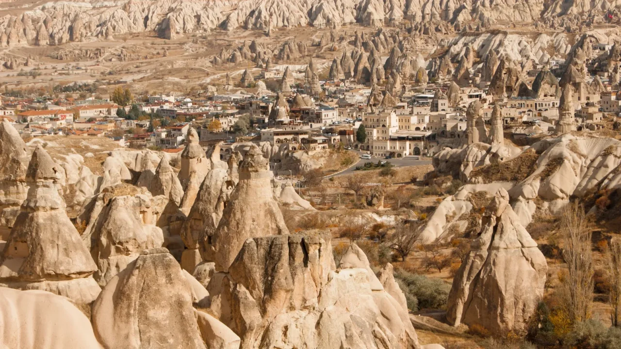 ancient city in turkey cappadocia