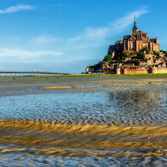 The secret French beach that disappears completely twice a day