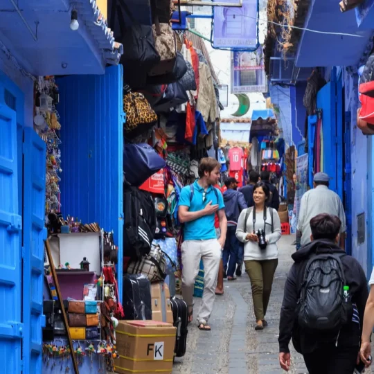 Why Morocco’s blue city Chefchaouen is a global color obsession