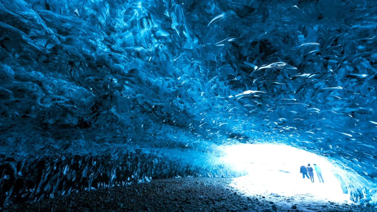 ice cave in iceland