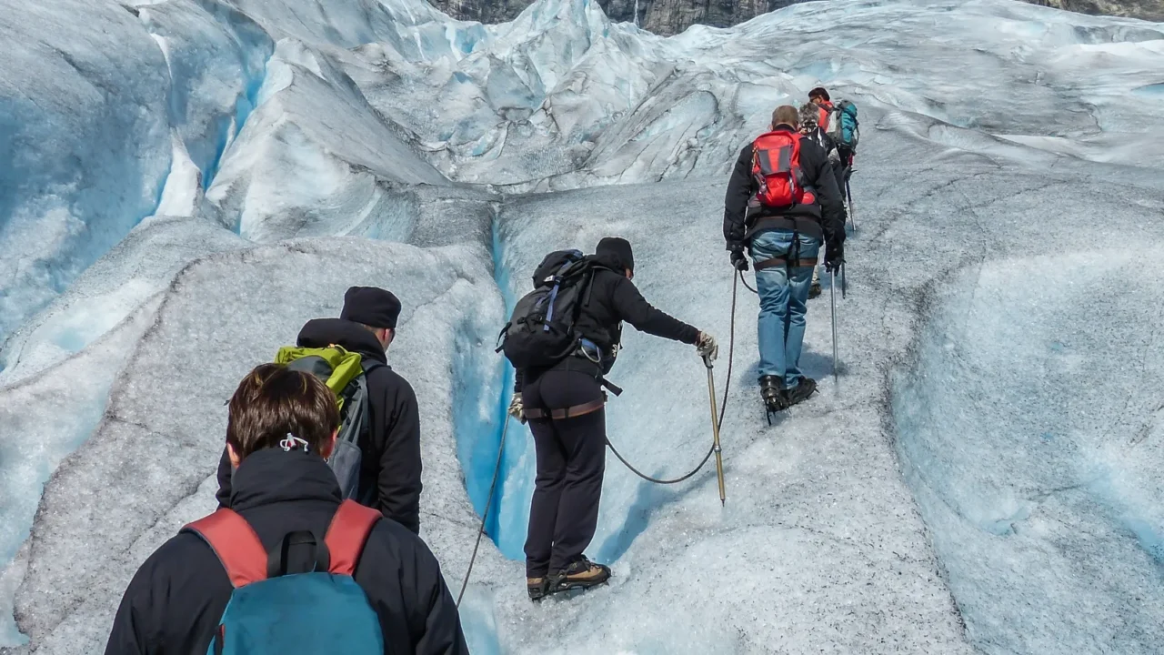 nigardsbreen glacier in sogn fjordane  norway