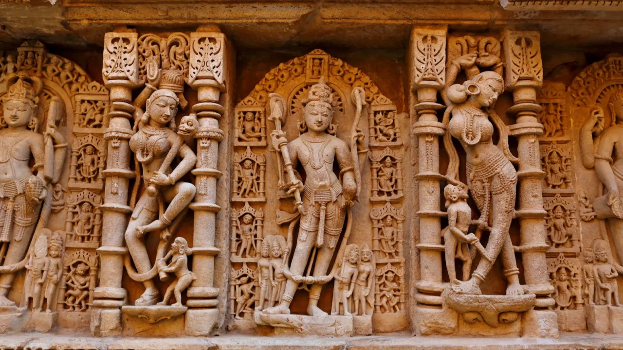 rani ki vav an stepwell on the banks of saraswati