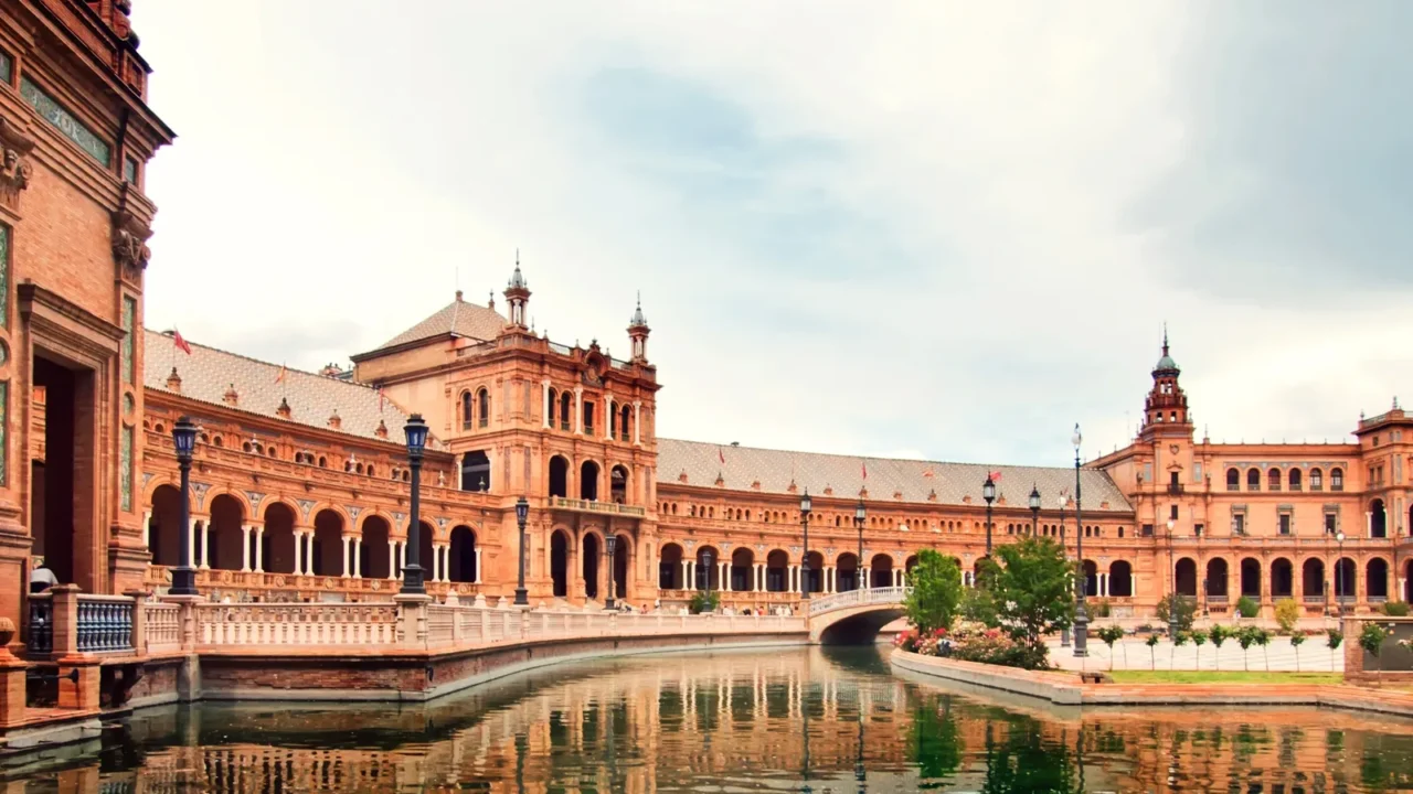 spanish square in sevilla spain