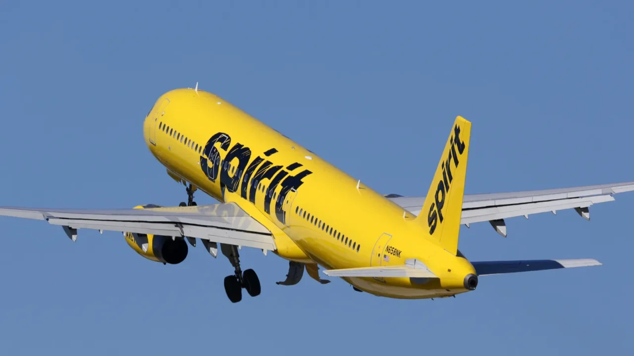 spirit airlines airbus a321 airplane fort lauderdale airport