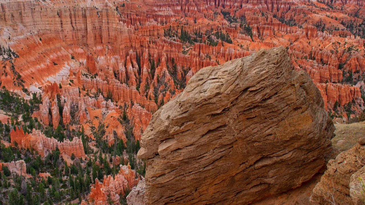 summer sunrise over bryce canyon national park in southern utah
