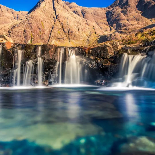 What makes Scotland’s fairy pools look unreal in person