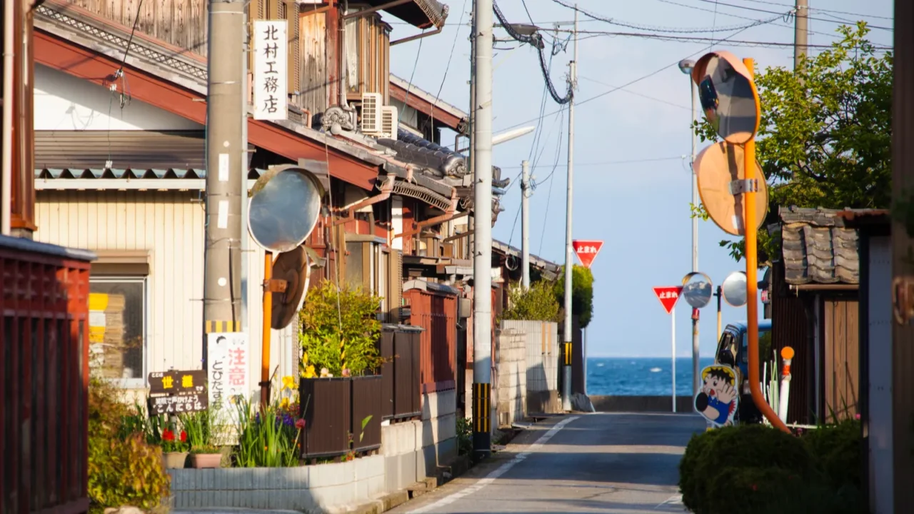 the old town near sea