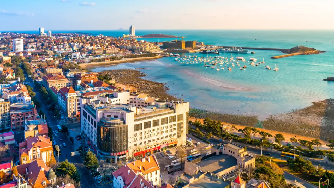 the skyline of the architectural landscape in the old city
