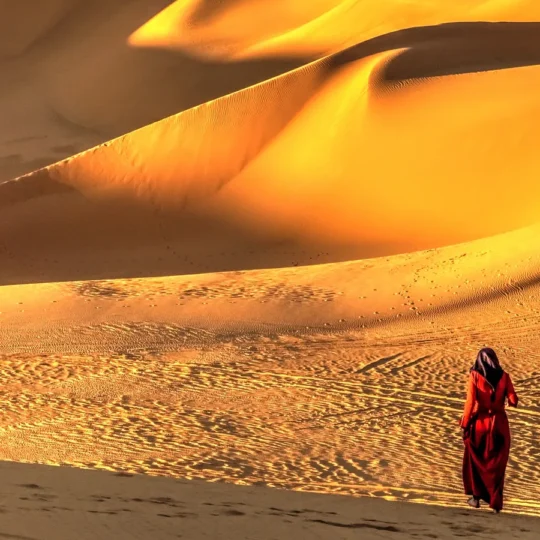Why Namibia’s red sand dunes are considered the tallest in the world