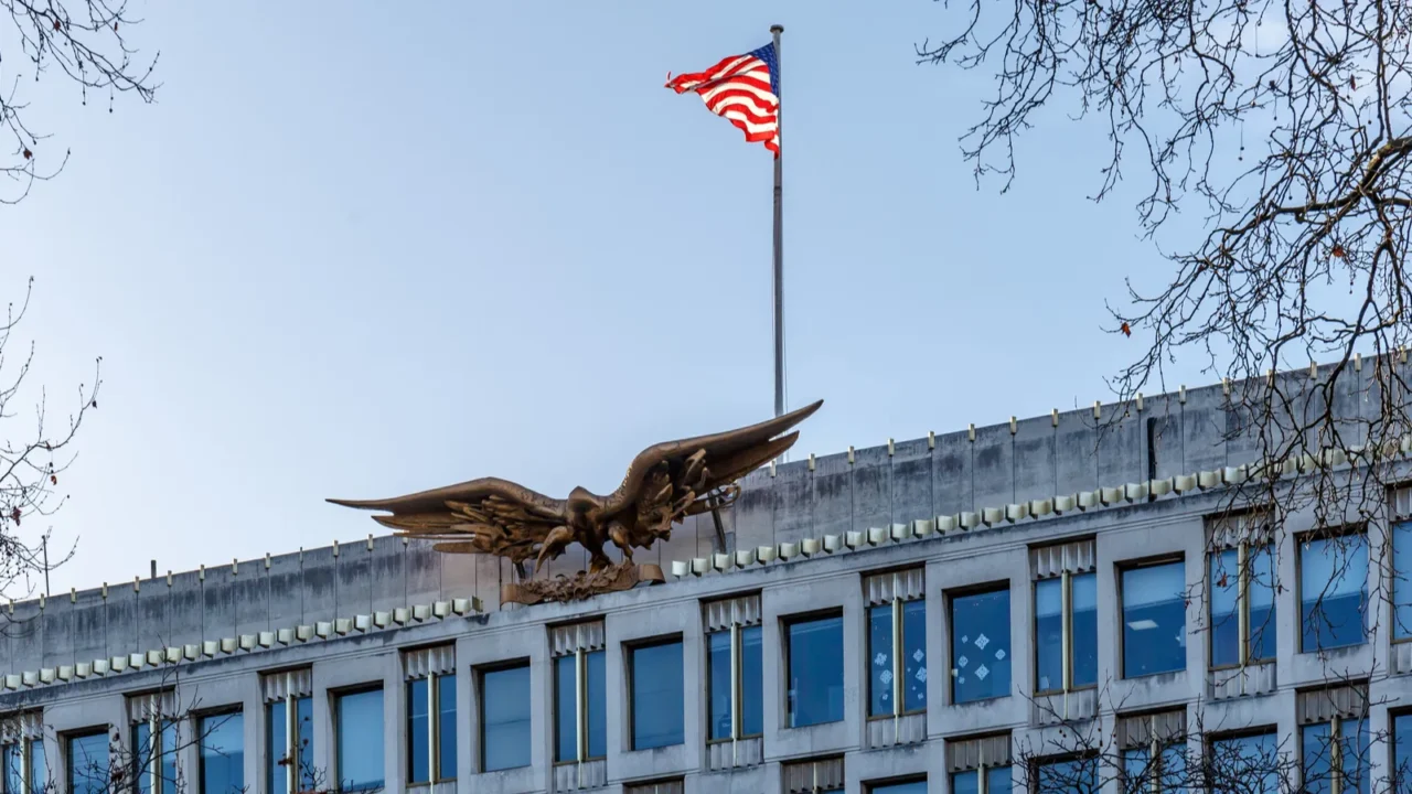 us embassy in london in winter