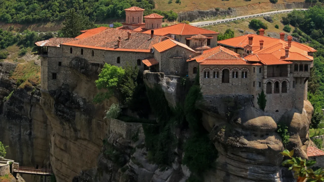 varlaam monastery meteora thessaly greece