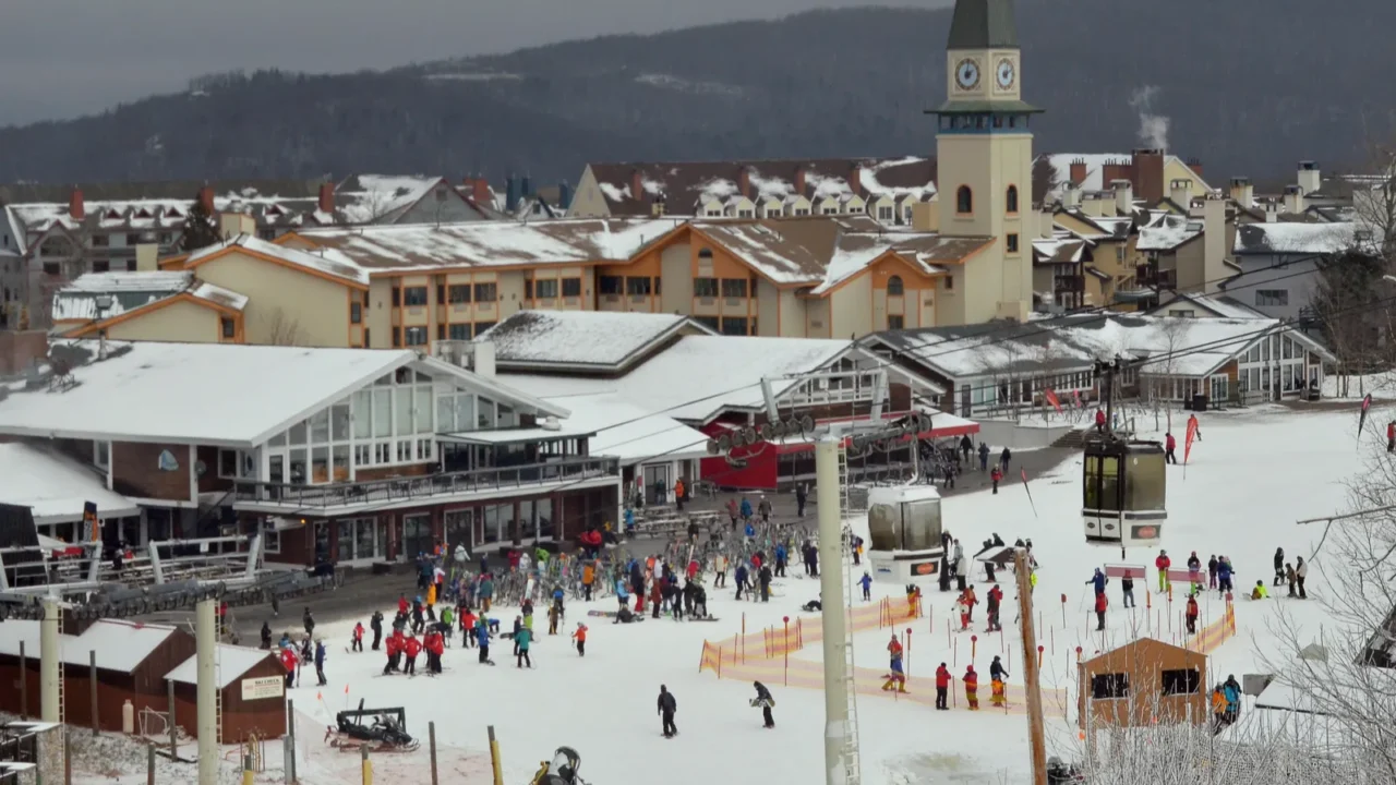 view to stratton ski resort loudge i stratton vermont